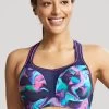 Panache UW Sports Bra (Cyber Swirl) -Fashion Underwear Shop 1.PanacheSport SS23F Wired 5021A CyberSwirl RB T FR2 21399 1