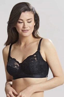 Panache Naomi Wirefree Nursing Bra (Black)