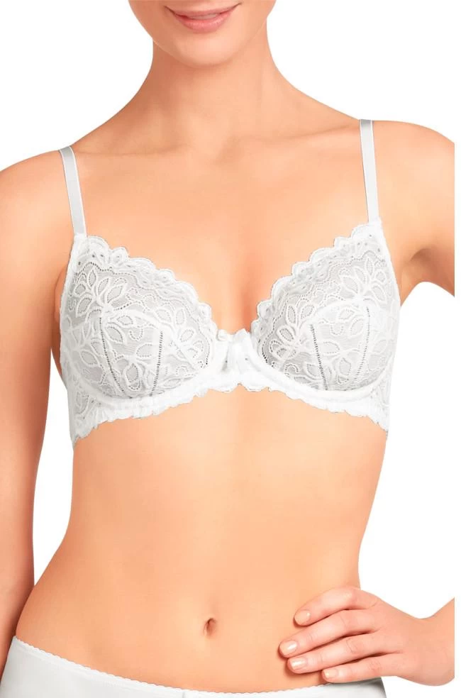 Yvette Lace Underwire Bra (White) 3 Yvette Lace Underwire Bra (White)