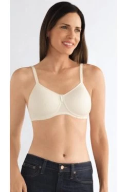 Amoena Lara Wirefree Bra (Off White)
