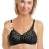 Amoena Karolina Wirefree Bra (Black) -Fashion Underwear Shop 44763front 1