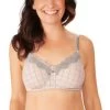 Amoena Luna Wirefree Padded Bra (Grey & Multi) -Fashion Underwear Shop 45027bra
