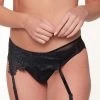 LingaDore Peacock G-String (Black) -Fashion Underwear Shop 6811T 27 02