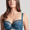 Panache Jasmine UW Bra (Teal Botanical) -Fashion Underwear Shop 6951A 984 1 72739
