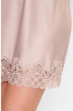 LingaDore Elegance Short Sleeve Nightie (Bark) -Fashion Underwear Shop 7019S 231 06 1