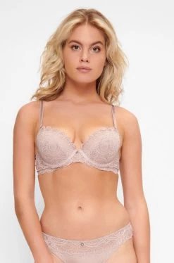 LingaDore Elegance UW Plunge Gel Bra (Bark)