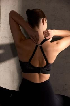 Panache Soft Cup Sports Bra (Black& Latte) 7 Panache Soft Cup Sports Bra (Black& Latte) -Fashion Underwear Shop 7341C 471 16 21436