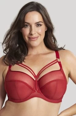 Dionne Full Cup UW Bra (Fiery Red)