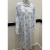 Arabella Cotton Nightie (Blue Floral)