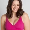 Comfit Soft Cup Plunge Bra (Fuchsia) -Fashion Underwear Shop COMFIT BRA