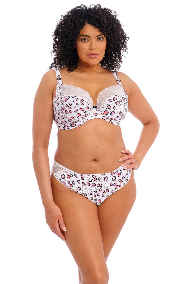 ELOMI LUCIE UW PLUNGE BRA WITH STRETCH LACE (RUMBLE ) 5 ELOMI LUCIE UW PLUNGE BRA WITH STRETCH LACE (RUMBLE ) - Image 3