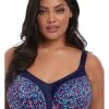 ELOMI Energise UW Sports Bra (Navy Geo)