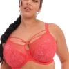 ELOMI Brianna UW Plunge Bra (Cayenne) -Fashion Underwear Shop EL8080 CYN primary Elomi Lingerie Brianna Cayenne UW Plunge Bra 1