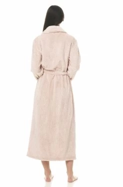 Enid Dressing Gown Robe (Pink) -Fashion Underwear Shop ENID 2023 AW 3 1