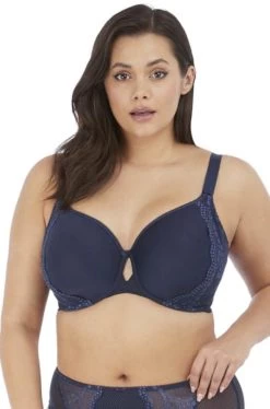 ELOMI Charley Spacer UW Moulded Bra (Navy)
