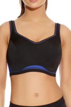 FREYA Epic UW Crop Top Sports Bra (Black /Violet)