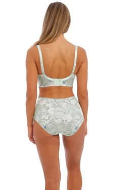FANTASIE Adelle UW Side Support Bra (Mint Floral) -Fashion Underwear Shop FL101447 SRG back Fantasie Lingerie Adelle Secret Garden Underwired Side Support Bra