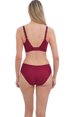 FANTASIE Illusion Side Support UW Bra (Berry) -Fashion Underwear Shop FL2982 BEY back Fantasie Lingerie Illusion Berry UW Side Support Bra 1
