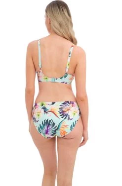FANTASIE Paridiso Gathered Bikini Top (Tropical) -Fashion Underwear Shop FS501801 SFT back Fantasie Swim Paradiso Full Cup Bikini Top