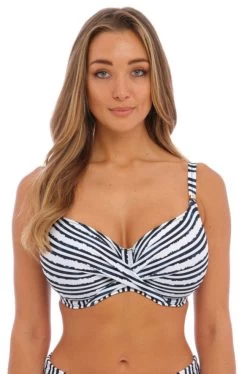 FANTASIE Sunshine Coast Bikini Top (Navy & White)