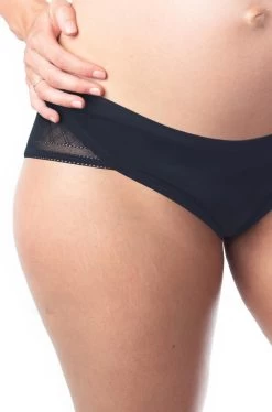 Lunar Eclipse Maternity Briefs (Black)