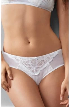 Amoena Karolina Brief (White & Nude)