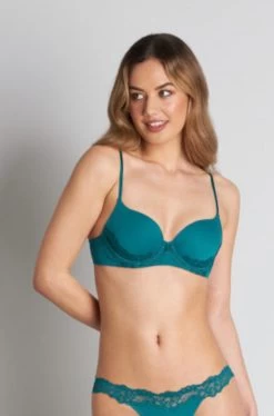 Simply Me Full Coverage Contour Bra (Deep Forest)