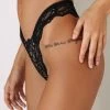 Goddess Thong (Black) -Fashion Underwear Shop NN24 1042 0111 3