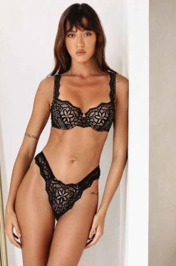 Goddess Thong (Black) -Fashion Underwear Shop NN24 1042 0111 4 1