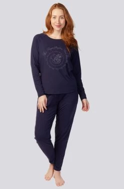 Alice In Wonderland PJ Set (Navy)
