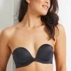 Low Cut UW Strapless Convertable Bra (Black)