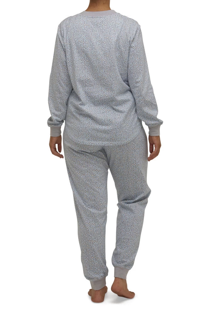 Annabelle Cotton Ski PJ Set (Pale Blue) 4 Annabelle Cotton Ski PJ Set (Pale Blue) - Image 2