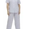 Jane Short Sleeve PJ Set (Blue Floral)