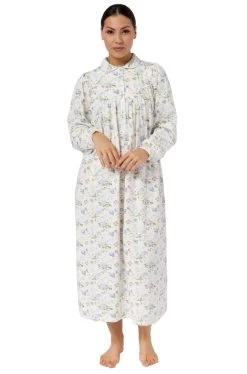 Frances Long Nightie (Blue)