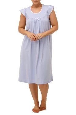 Amy Jersey Cotton Nightie (Lavender)