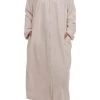 Annie Button Dressing Gown (Pale Pink) -Fashion Underwear Shop SK901X PINK 01