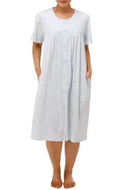 Ditsy Brunch Coat (Blue Floral)