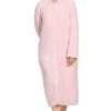 Fay Zip Dressing Gown (Pink)