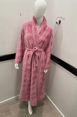 Samantha Wrap Dressing Gown (Dusty Rose)
