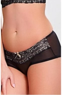 Panache Sophie Short (Black & Nude)