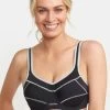 Triumph Triaction UW Performance Sports Bra (Black) -Fashion Underwear Shop Sports Bras Triaction Performance Bras Triumph Lingerie Black