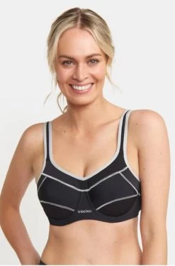 Triumph Triaction UW Performance Sports Bra (Black)