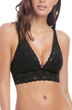 Wacoal Halo Lace Soft Cup Bra (Black)