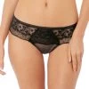 Wacoal Lumiere Douce Tanga Brief (Black) -Fashion Underwear Shop WE150007 BLK primary Wacoal Black Tanga