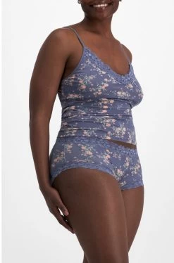 Jockey Boyleg Brief (Blue Floral)