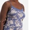 Jockey JW Parisienne Camisole (Dusty Blue Floral) -Fashion Underwear Shop WRUR 0IY FL 2