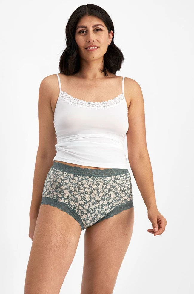 Jockey JW Parisienne Full Brief (Forest Green) 5 Jockey JW Parisienne Full Brief (Forest Green) - Image 3