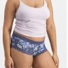 Jockey JW Parisienne Boyleg Brief (Dusty Blue Floral)