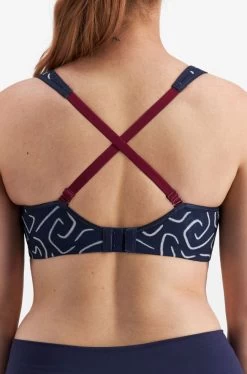 Berlei Full Support UW Sports Bra (Navy) -Fashion Underwear Shop Y533WB 5E7 BL 2 003