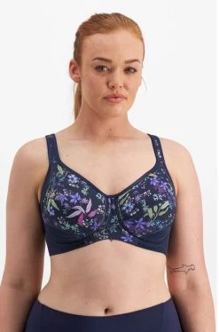 Berlei Electrify UW Sports Bra (Navy Floral)